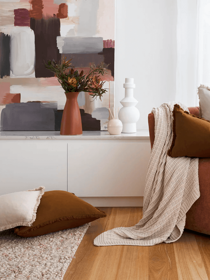 The Calm French Flax Linen Cushion | 30 x 60 cm