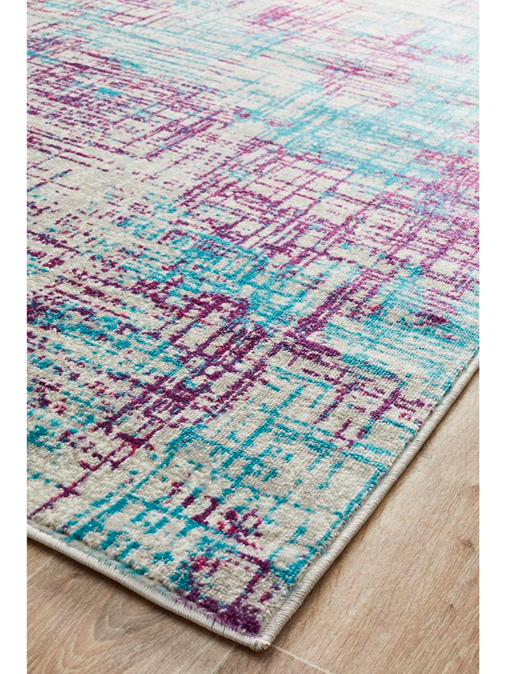 Metro Large Multi Coloured Rug | FACTORY SECOND